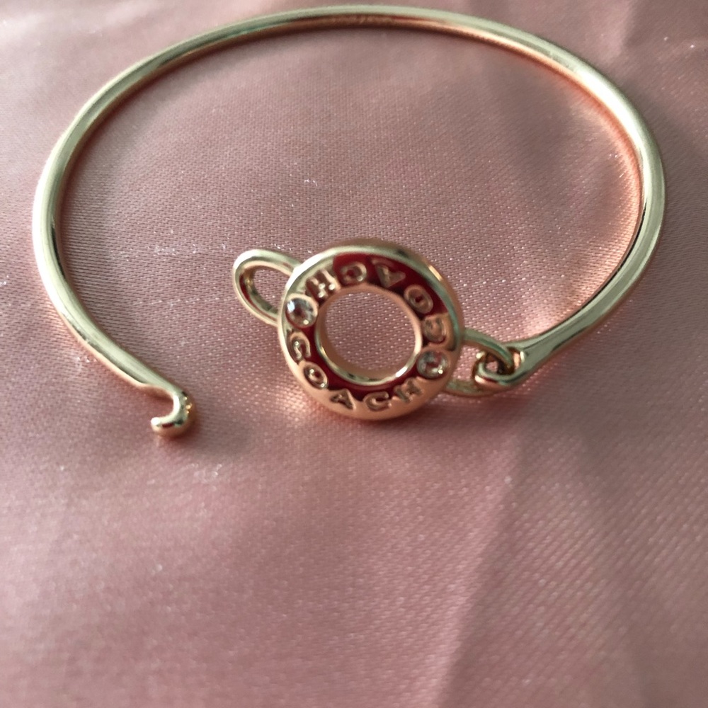 Authentic Coach Rose Gold Bracelet - Picture 2 of 2